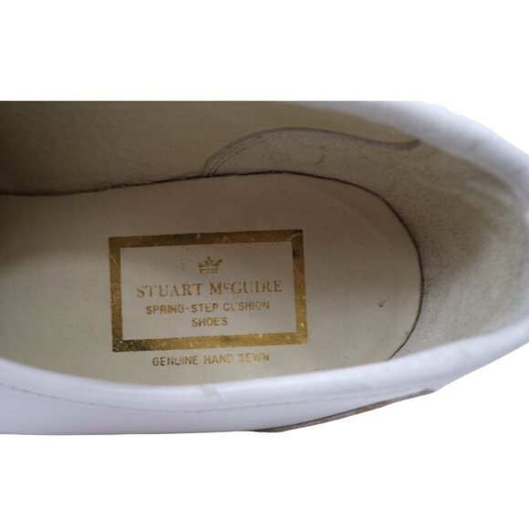 Stuart McGuire 70\'s VTG Slip On Loafers Spring Step Cushion Shoes 8.5D #1311